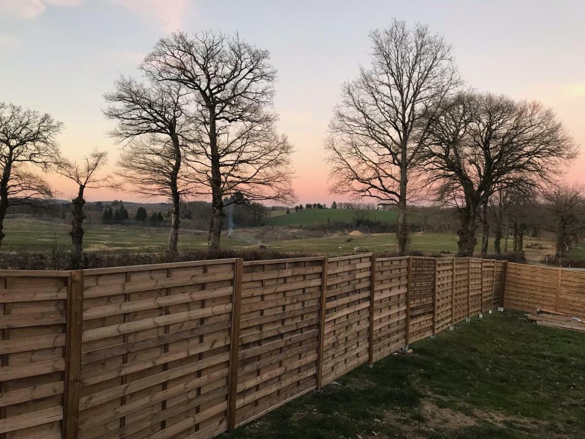 Gite De Charme Les Trois Chenes Augeres Exteriör bild